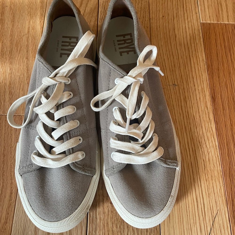 Frye canvas sneakers